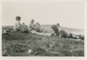 Image of Dr. Paul Hettasch, Kate Hettasch, Miriam MacMillan and others on a picnic